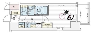 エステムコート神戸湊町の物件間取画像